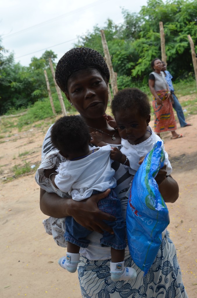Malaria nets for twins