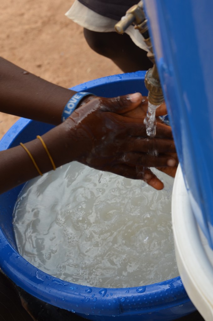 Hand washing at the Preschool